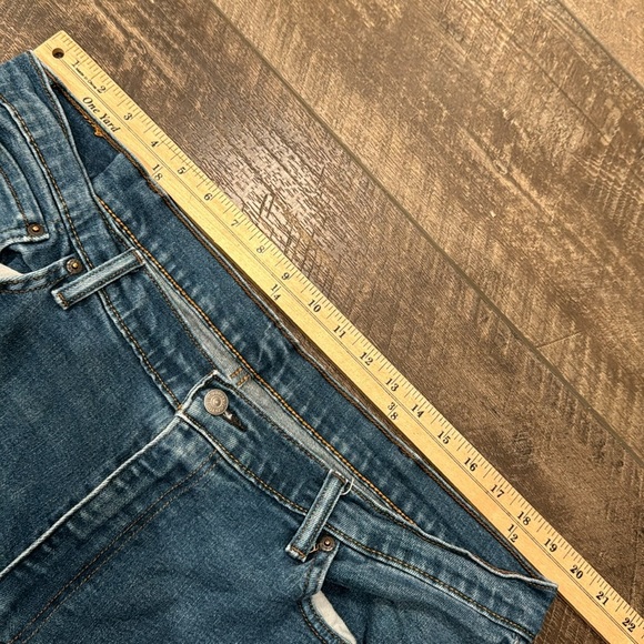 Levi's Men's 541 Athletic Taper Jeans Raw Hem Medium Wash Size 40x30 - Picture 5 of 6